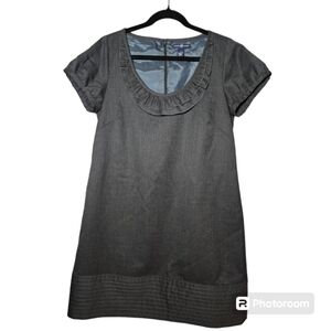 Gap Y2K Gray Wool Dress Size 10